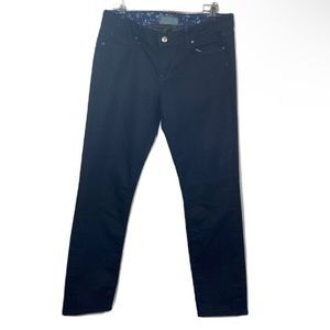 Paige Jeans Skyline Drive Classic‎ Rise Peg Leg Dark Blue 5 Pockets Size 30